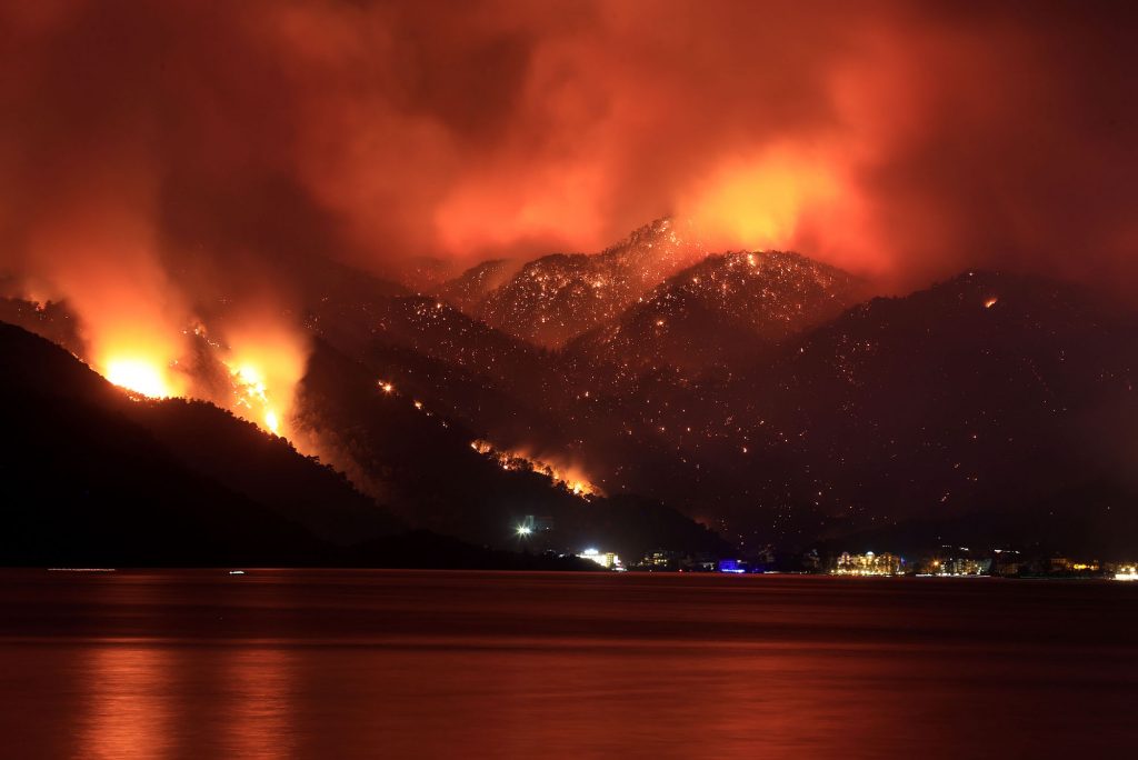 » Climate change is knocking on our door Wildfires in Turkey The